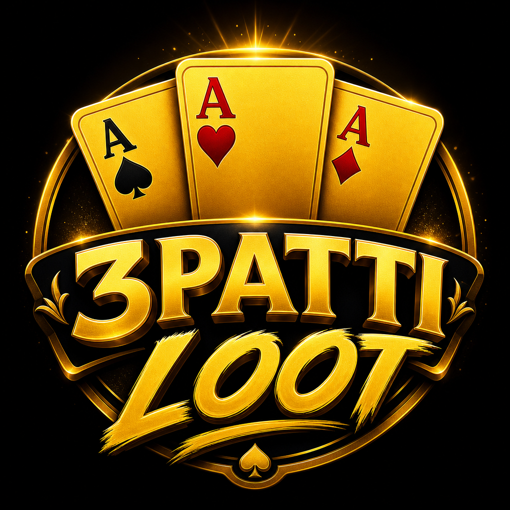 3Patti Loot official logo - teen patti loot card game Pakistan